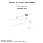 Планка карнизная 100х69х2000 (ПЭ-01-6026-0.5)