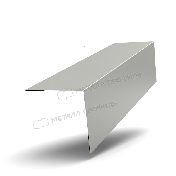 Планка угла наружного 75х75х3000 (ПЭ-01-9010-0.45) ― заказать по доступной цене в Компании Металл Профиль.